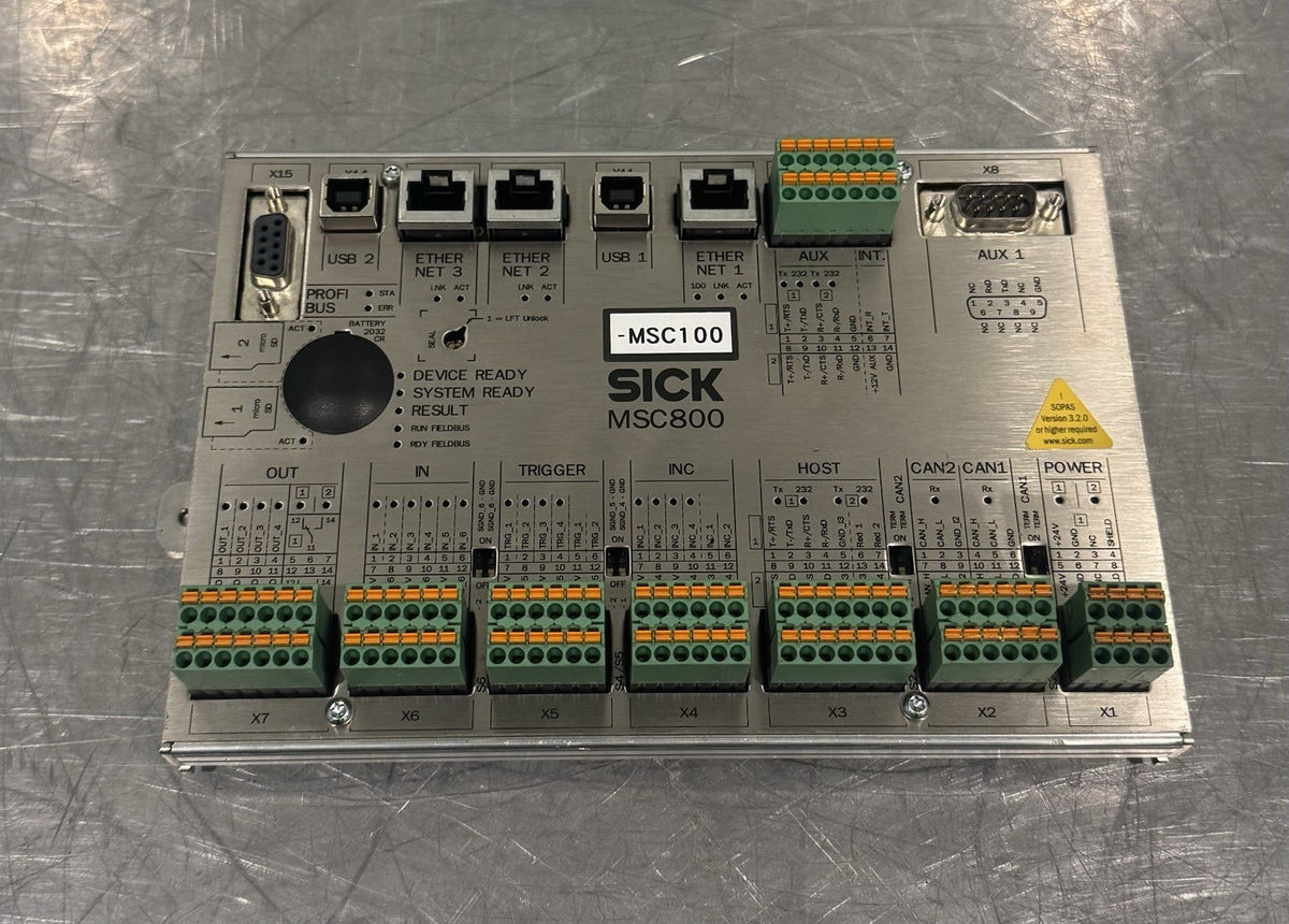 Sick 1040571 Sensor Intelligence Control Unit MSC800-0000 NEW! FREE SHIPPING!