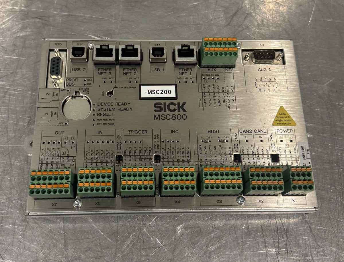 Sick 1040571 Sensor Intelligence Control Unit MSC800-0000 NEW! SHIPS FREE!