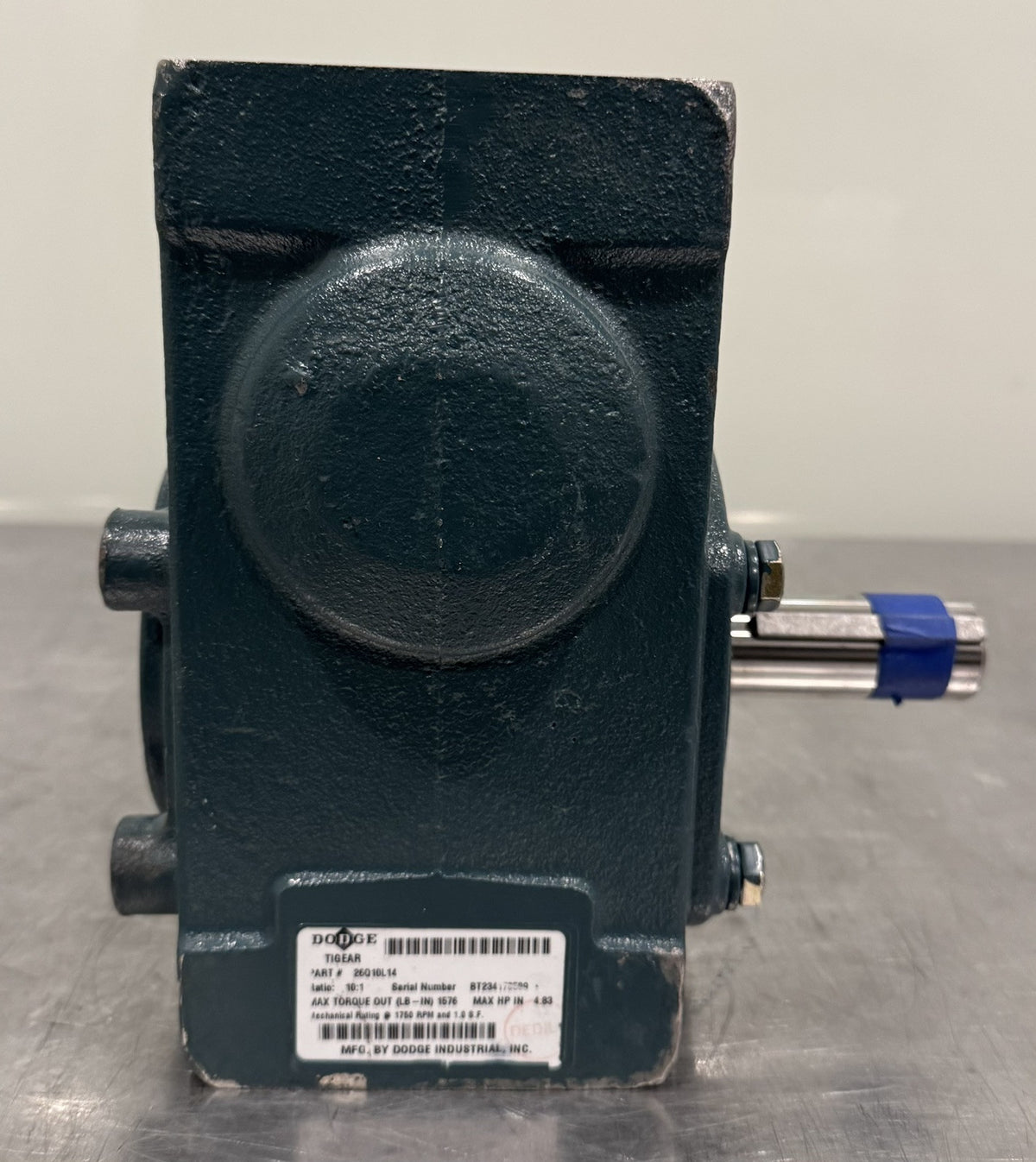 Dodge 26Q10L14 Tigear2 Gear Reducer 10:1 Ratio NEW! FREE SHIPPING!
