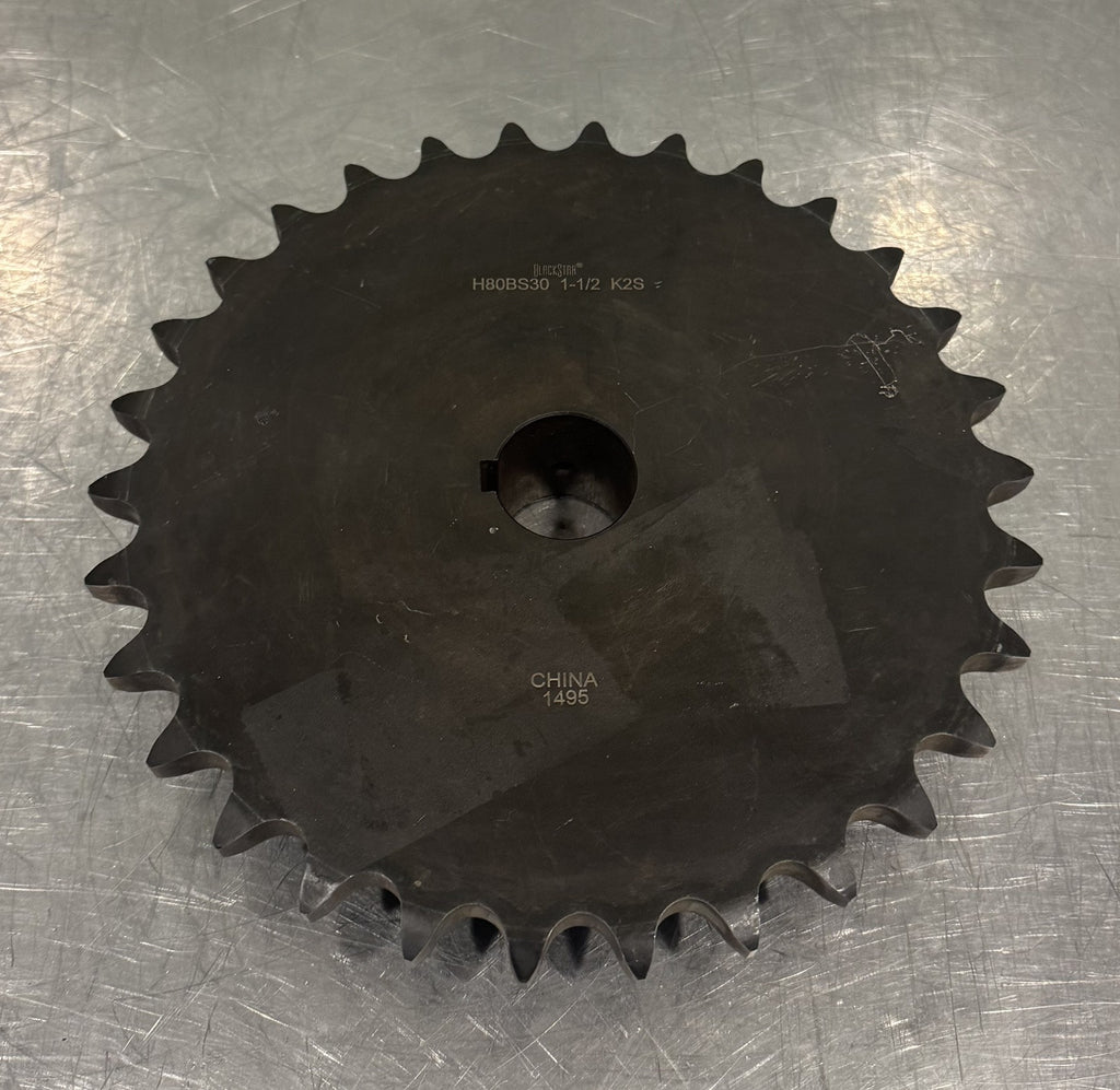 Blackstar H80BS30 Sprocket 30 Tooth 1-1/2” Bore NEW! FREE SHIPPING!