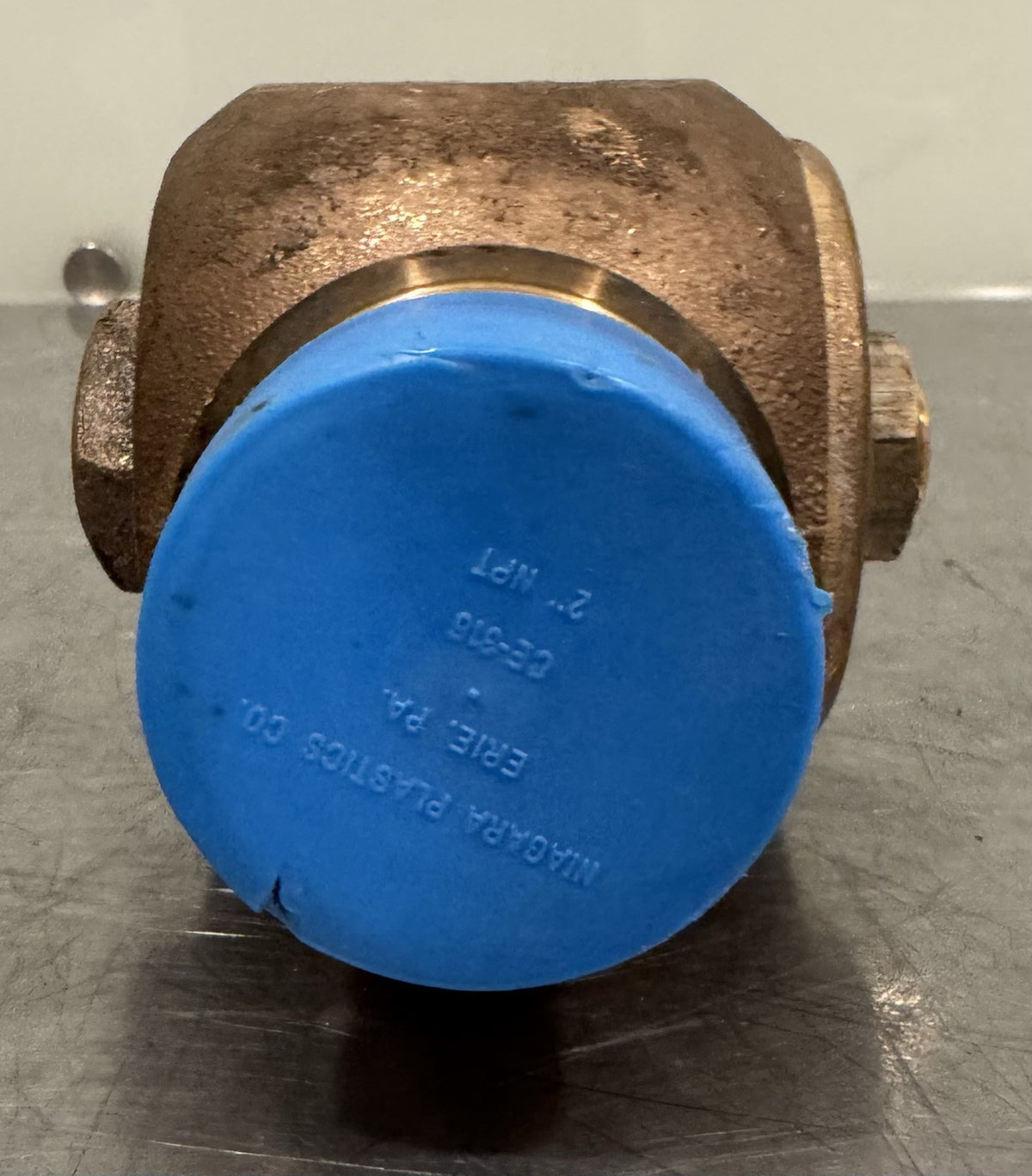 Mueller Oriseal 2” Brass Shutoff Valve ASSY NEW! FREE SHIPPING!