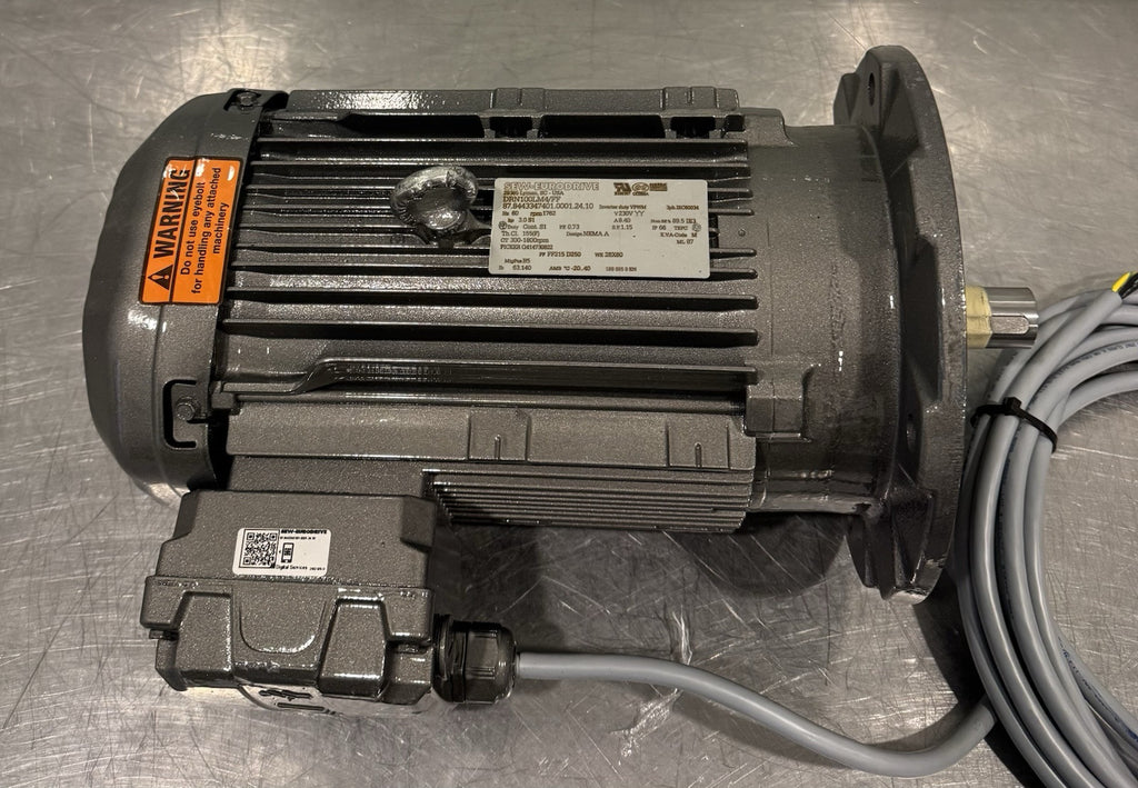 SEW-Eurodrive DRN100LM4/FF Motor 87.8443347401.0001.24.10 3.0HP 3Ph 1762 RPM NEW