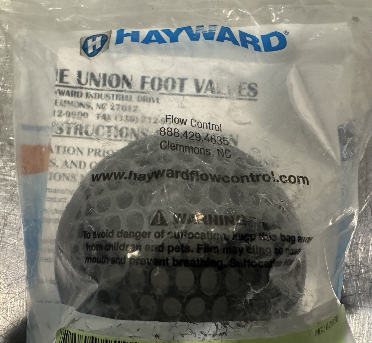Hayward FV10100SA PVC Foot Valve Screen 1” NEW! FREE SHIPPING!