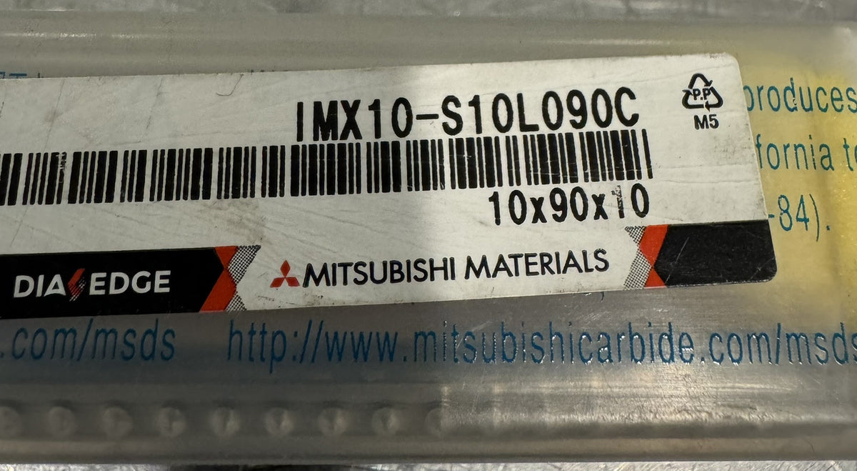Mitsubishi IMX10-S10L090C End Mill Holder NEW! FREE SHIPPING!
