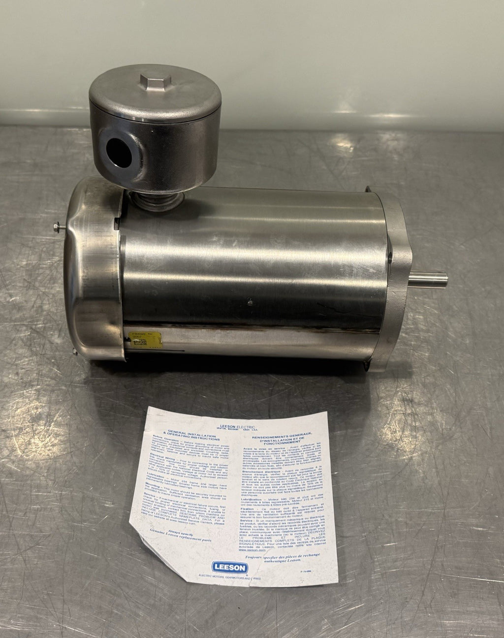 Leeson 103414.00 Motor 3/4 HP 1725/1425 RPM NEW IN BOX! FREE SHIPPING!