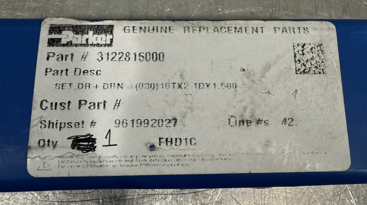 Parker 3122815000 Hydraulic Pump Motor Gear Set NEW! FREE SHIPPING!