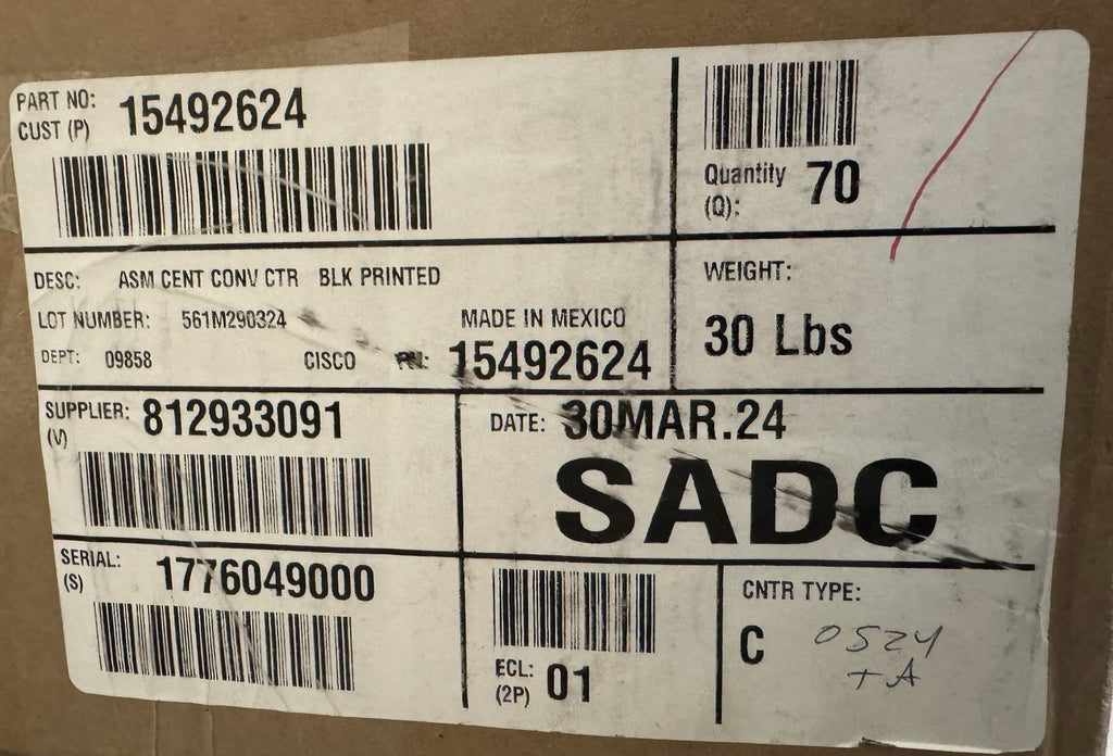 15492624 Automotive Connectors Fuse Box CONV/CTR 8 DEVICE 12 FUSES NEW!