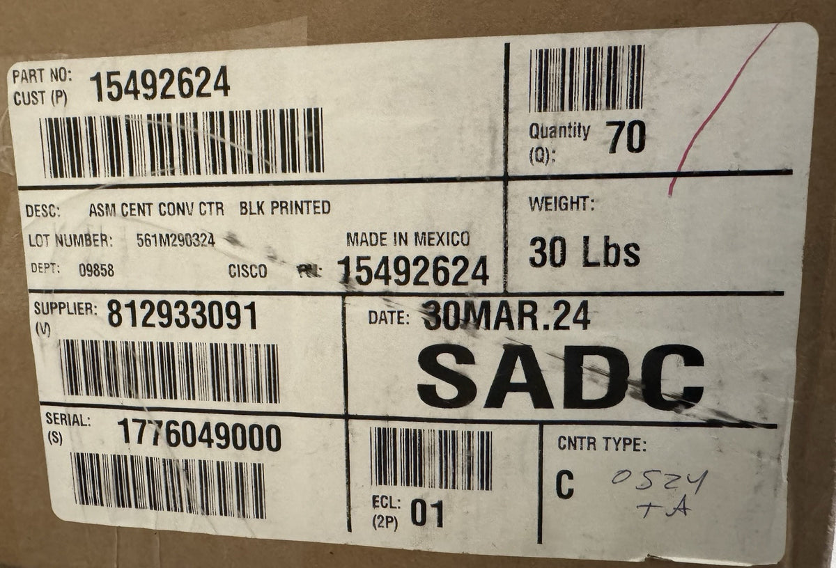 15492624 Automotive Connectors Fuse Box CONV/CTR 8 DEVICE 12 FUSES NEW!