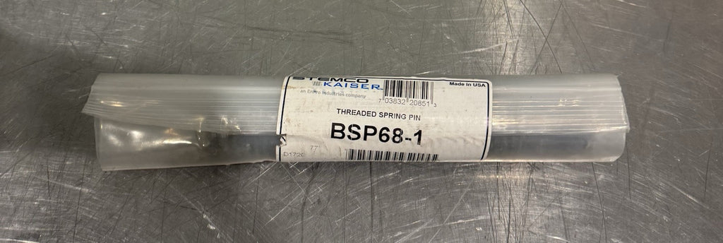 Stemco Kaiser BSP68-1 Threaded Spring Pin NEW! FREE SHIPPING!