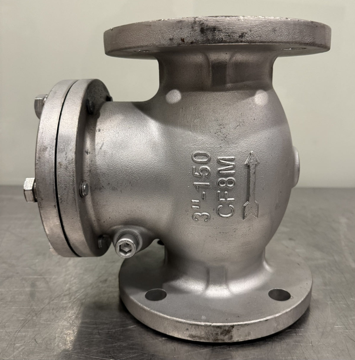 FNW 471AM 3” Flanged Stainless Steel Check Valve NEW! FREE SHIPPING!