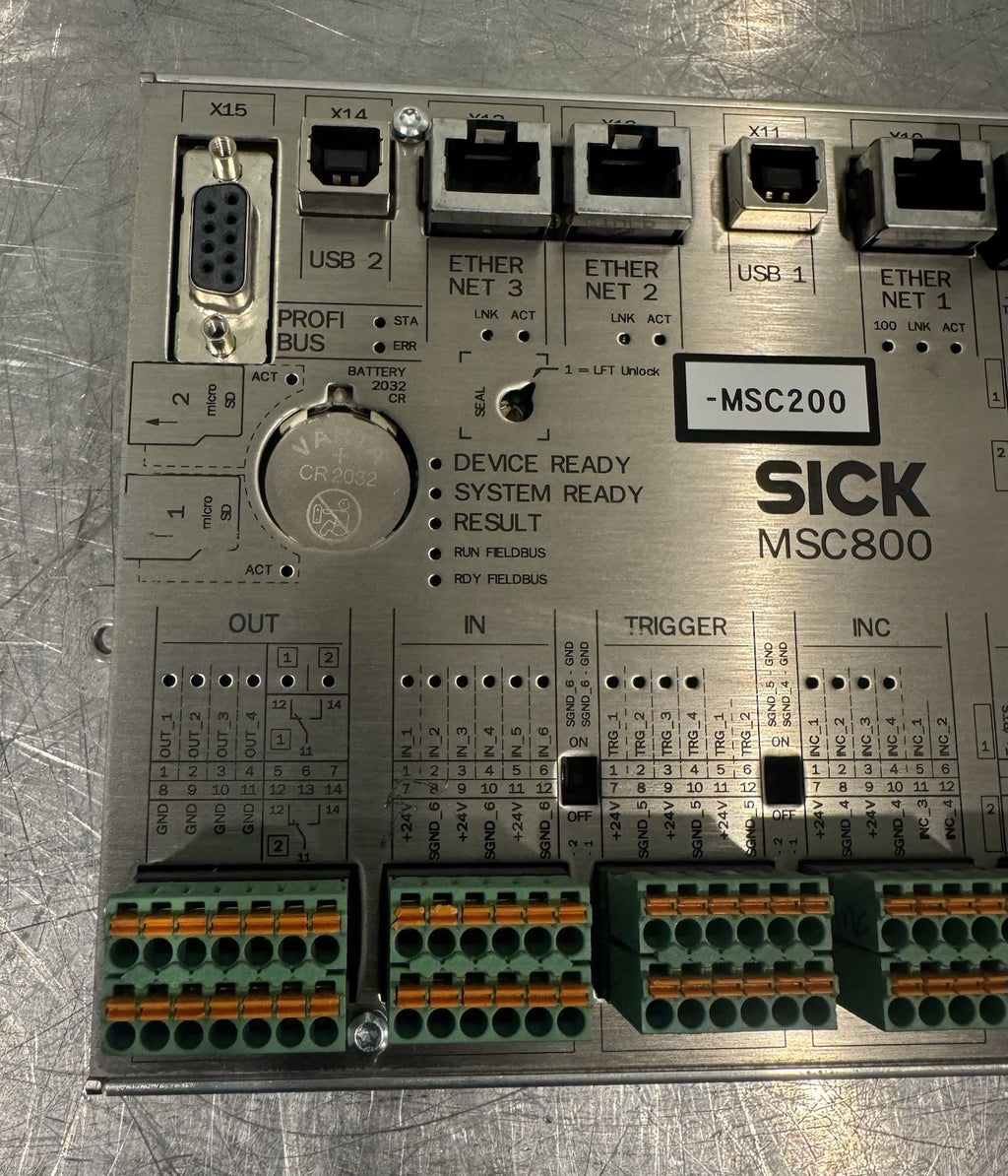 Sick 1040571 Sensor Intelligence Control Unit MSC800-0000 NEW! SHIPS FREE!