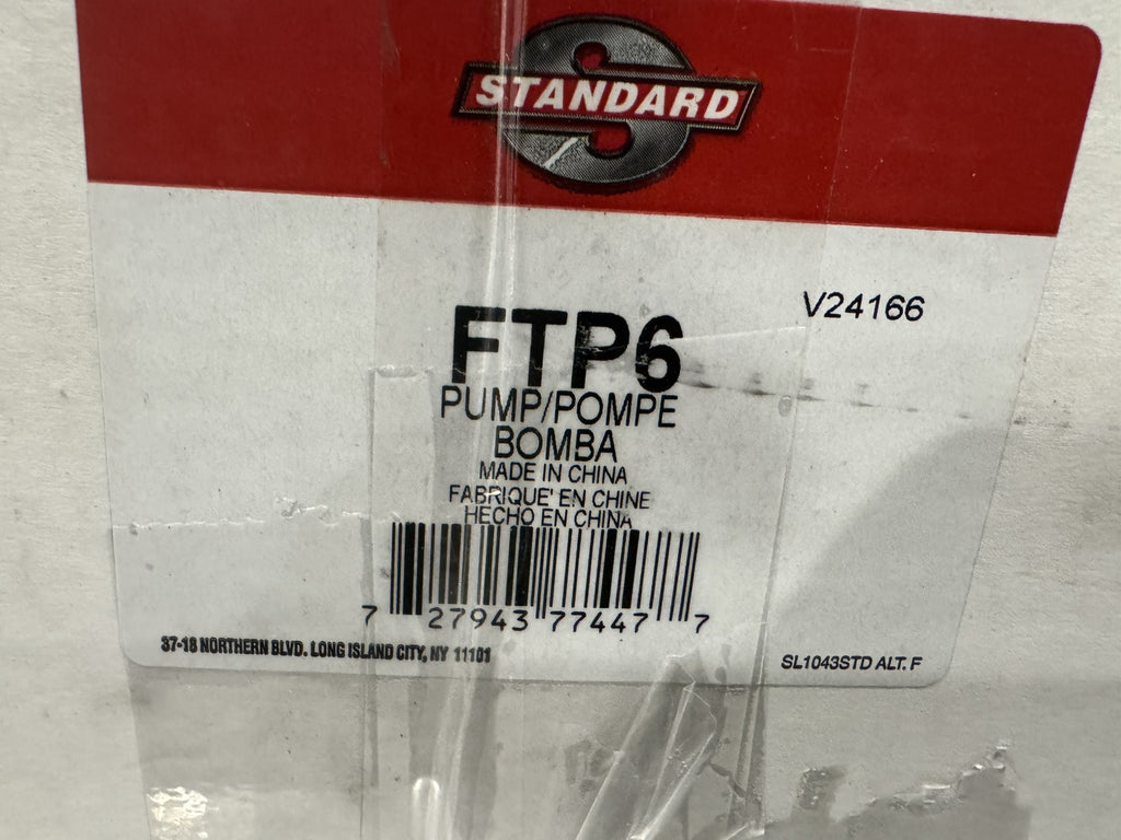 Standard FTP6 Fuel Transfer Pump Standard Ignition NEW IN BOX! FREE SHIPPING!