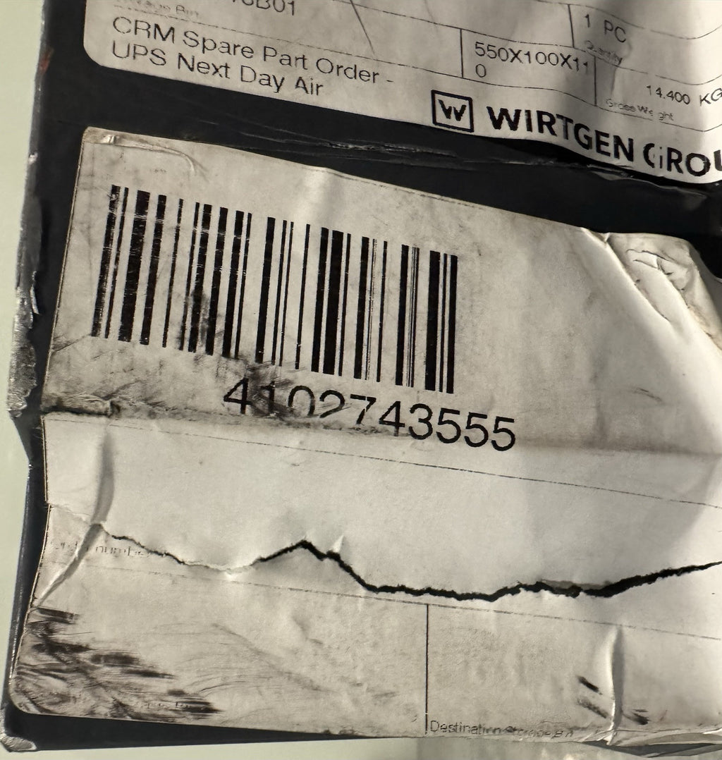 Wirtgen 4023923 Seal Bar D118210 3300019 4503724958 1600964031/420 NEW!