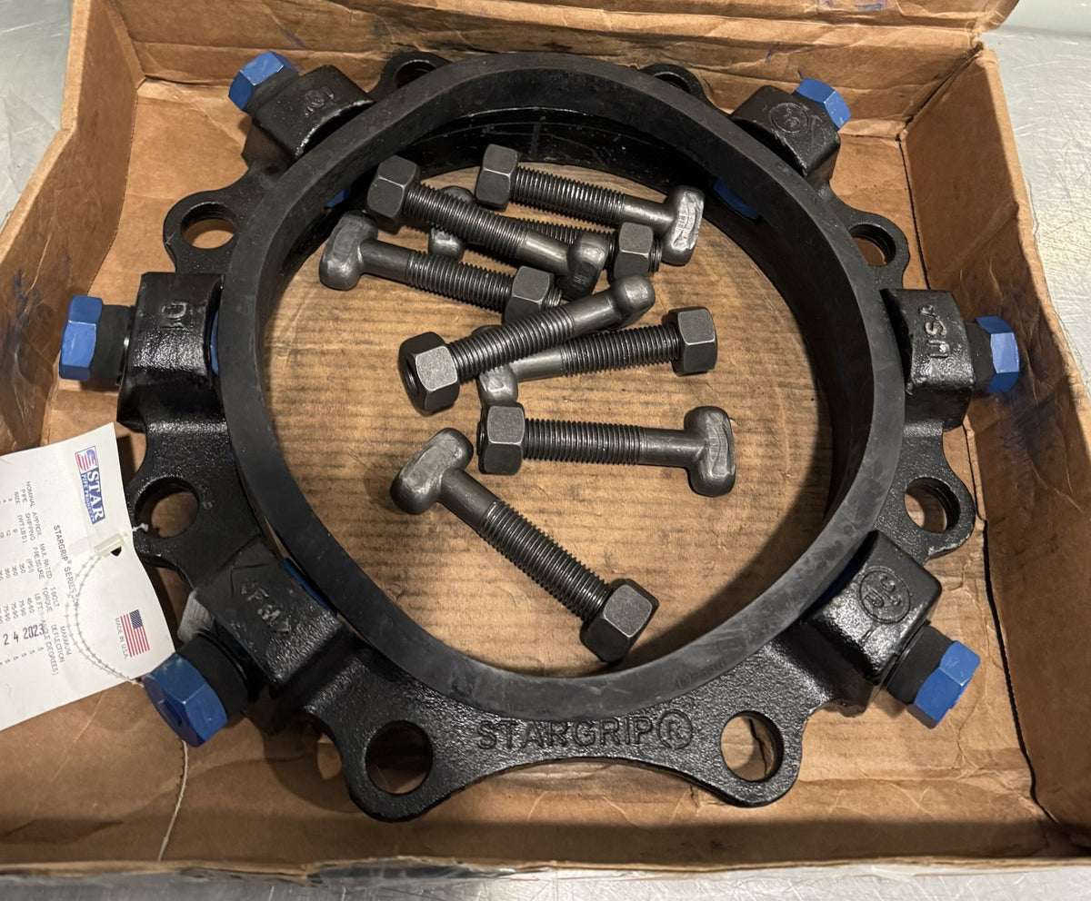 Star Pipe SGDPPK10RDD 10” Mechanical Joint Restraint NEW IN BOX! FREE SHIPPING!