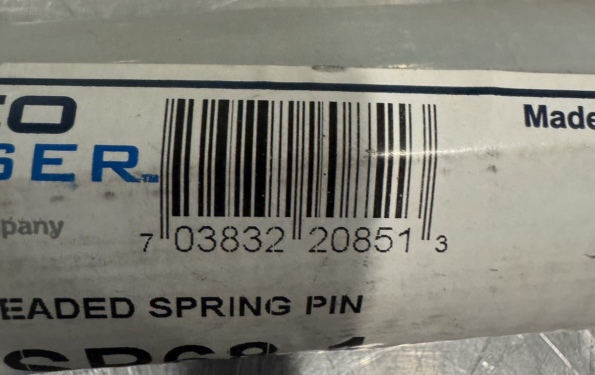 Stemco Kaiser BSP68-1 Threaded Spring Pin NEW! FREE SHIPPING!